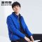 波司登轻薄羽绒服男立领运动短款2018韩版青年新款外套B80132005_1 185/100A 亮宝蓝5162