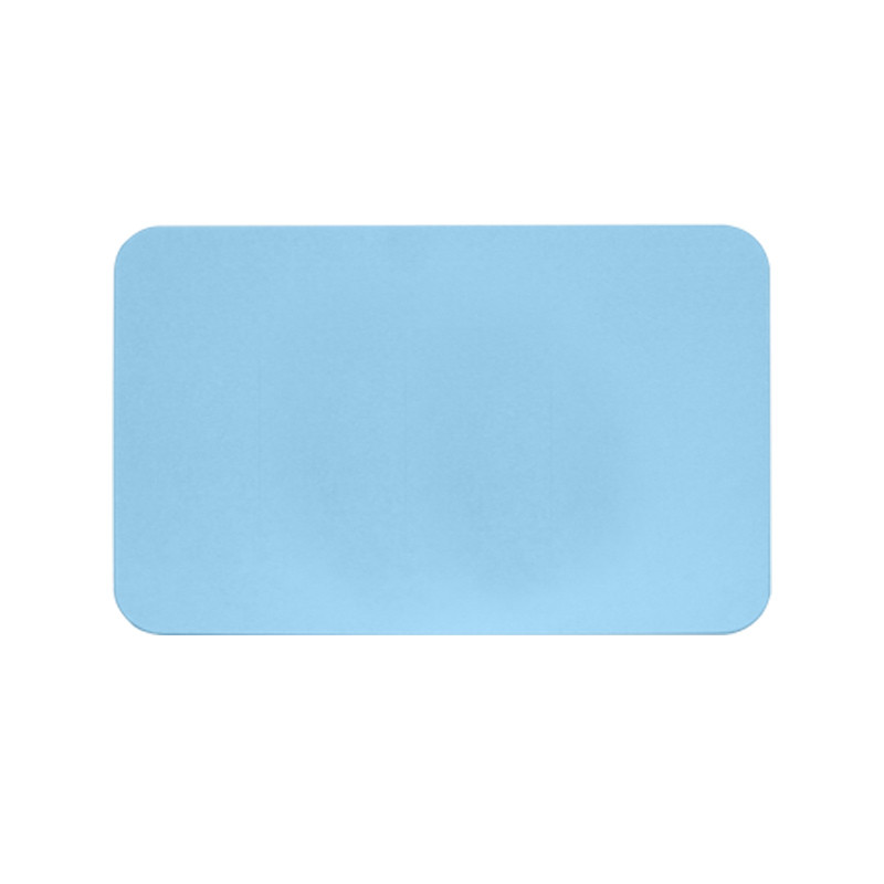 邦禾硅藻泥脚垫 浴室吸水天然硅藻土地垫 卫生间淋浴防滑垫板 蓝色40*30cm