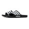 【自营】adidas阿迪达斯NEO中性男鞋女鞋运动休闲拖鞋AQ1701 AQ17011号黑色+亮白 44.5码