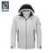 SCALER+/思凯乐户外新款鹅绒内胆冲锋衣男两件登山服F8124901 XXXL 浅灰