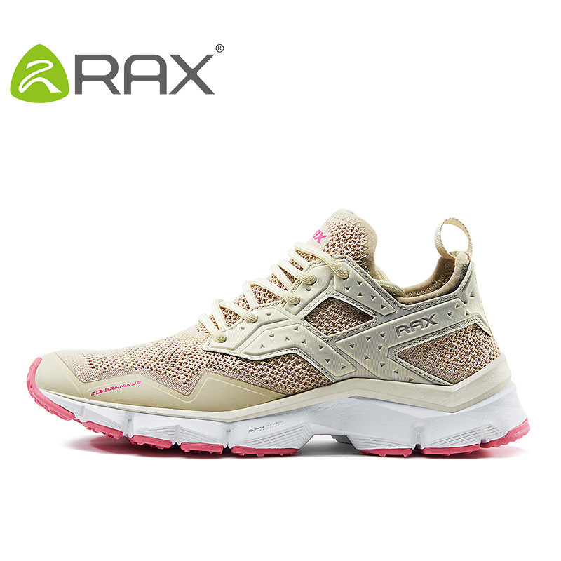 RAX2018春夏登山鞋男透气徒步鞋女防滑户外鞋越野爬山鞋 36码 象牙