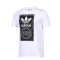 阿迪达斯adidas 三叶草 LABEL TEE 男子 短袖上衣 CZ1763 XL 白色