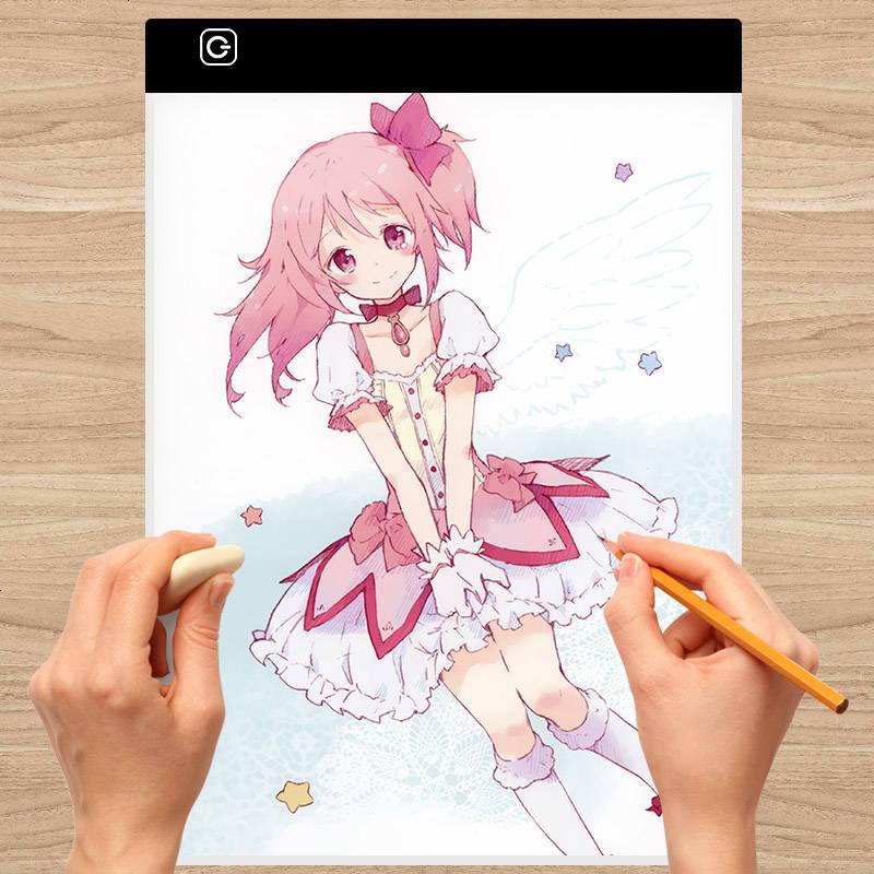 a4拷贝台led临摹台发光板透写台漫画复写绘图画板素描练字台拓印_244