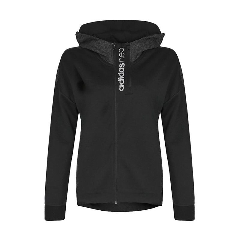 ADIDAS阿迪达斯春季新款女子运动休闲舒适连帽夹克外套CV7340 XXL CV7340