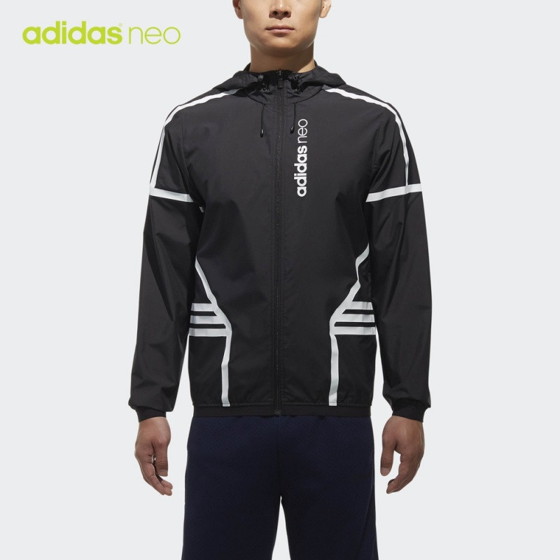 阿迪达斯adidasneoMCSWB男子防风衣DU8155 L 如图