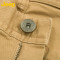 JEEP/吉普男士商务修身小脚纯色休闲裤JW15WP105 86B 军绿色N7