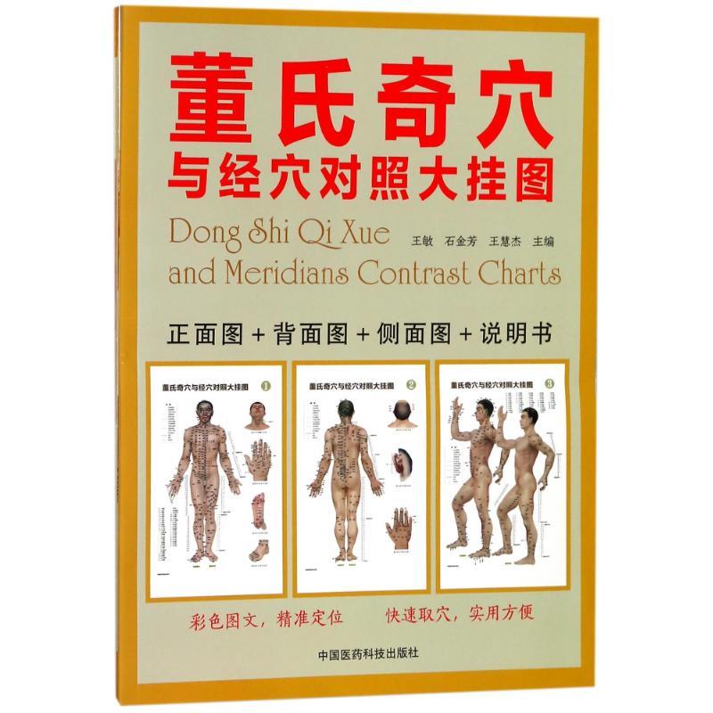 董氏奇穴与经穴(对照大挂图)
