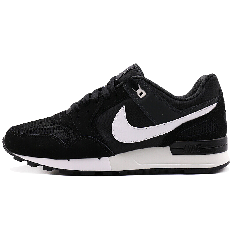 耐克Nike男鞋2017春季Air Pegasus 89皮革拼接休闲鞋344082-035 灰色/黑色035 42.5码