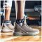 安踏篮球鞋男鞋2018新款气垫缓震防滑高帮战靴夏季鞋 【低帮】沙土灰/藕灰/黑11811104-4 39