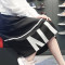 NIKE耐克女裙 2018夏季新款运动裙休闲宽松透气舒适轻便半身裙短裙 893662-010 M 白色893662-100
