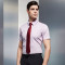 新款8CM易拉得领带商务男士正装领带结婚款酒红色领带_1 灰色斜纹LY8002