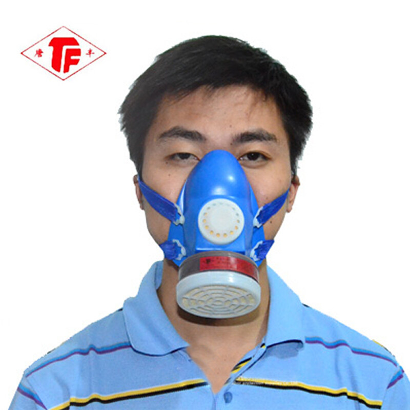 唐丰 防毒口罩农药换活性碳颗粒 防尘防毒口罩 喷漆防甲醛化工焊接防护 电焊口罩防烟面具 防毒口罩+10包活性_uUX61 防毒口罩+10包活性炭
