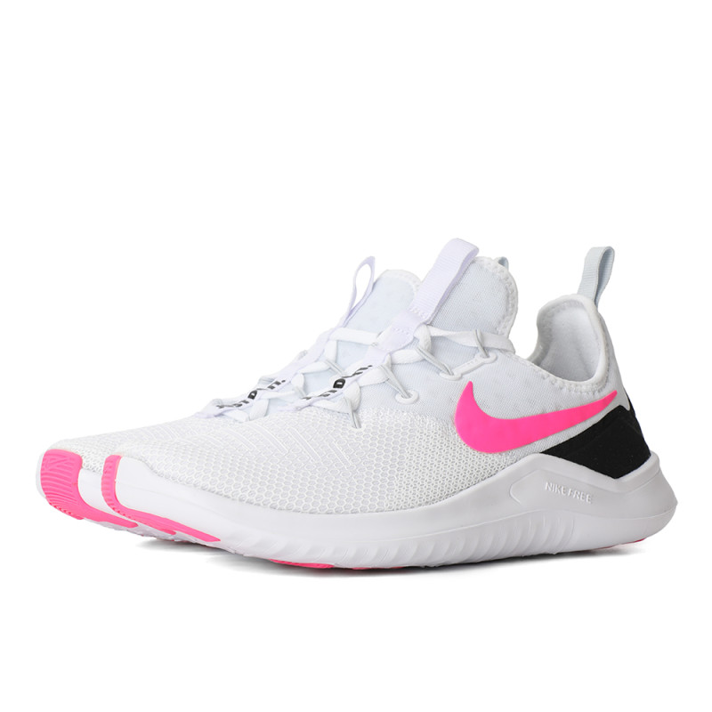 Nike耐克2018年新款女子WMNS NIKE FREE TR 8训练鞋942888-200 106白/粉色/黑 36.5码