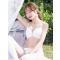 俏果儿(Qiaoguoer)小胸少女聚拢丰胸胸罩3/4杯薄款性感上托内衣女无钢圈收副乳防下垂文胸套装女士内衣 34/75AB(通杯） 虾红单件