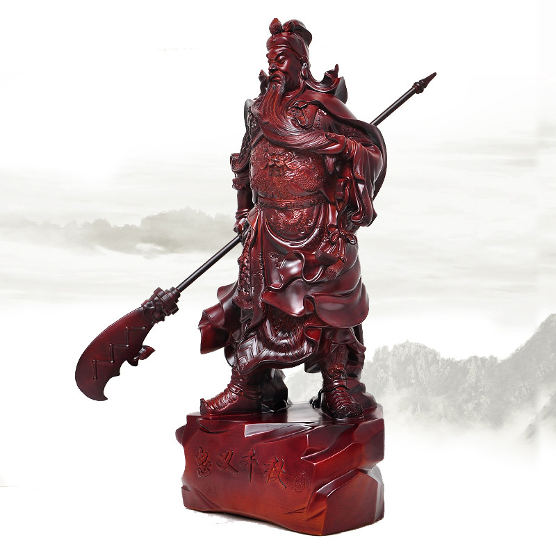 礼品之家树脂武财神爷关二爷开业乔迁礼品店铺招财关公摆件关公像关公佛像送女朋友七夕情人节_2_9