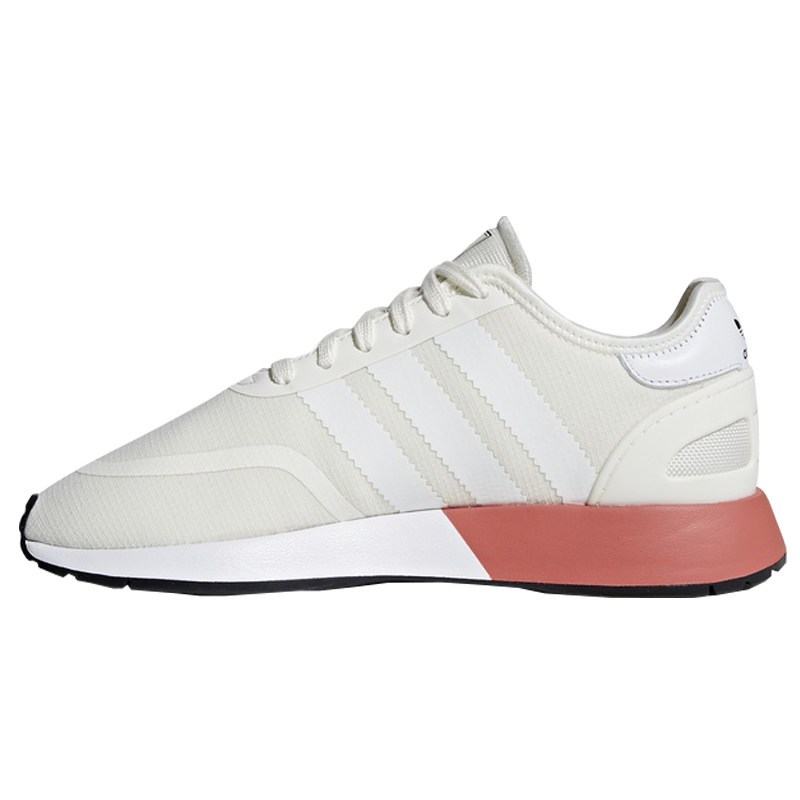 ADIDAS阿迪达斯三叶女子低帮时尚经典休闲鞋-AQ1132 汉玉白/亮白 36