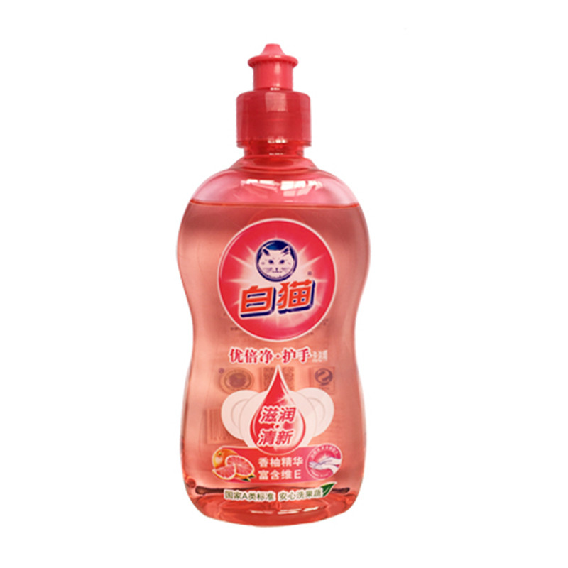 白猫 优倍净+护手 洗洁精 450g（单位：瓶）