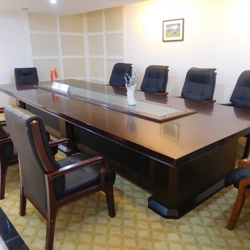 欧宝美大型会议桌椅组合油漆会议桌椅企业定做大会议桌单拍椅子 议桌单拍椅子