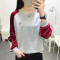 秋季上衣女2018秋装打底衫女长袖宽松衣服女装百搭韩版潮_2 XXL-建议136-150斤 6016灰色