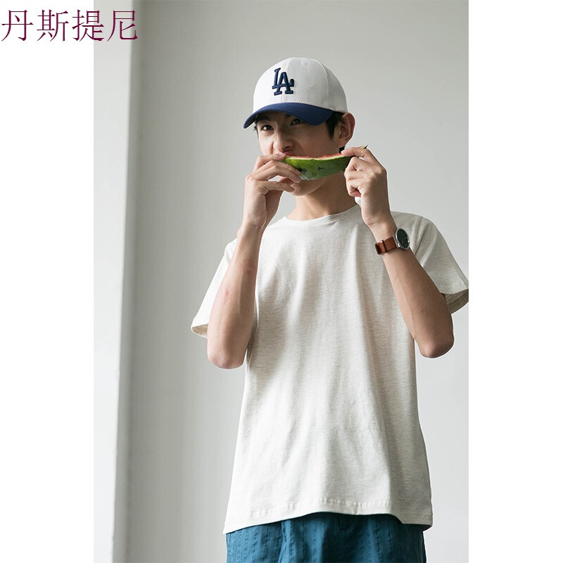 【买三免一】|纯过初恋的纯纯纯纯色T恤 LL 米白色