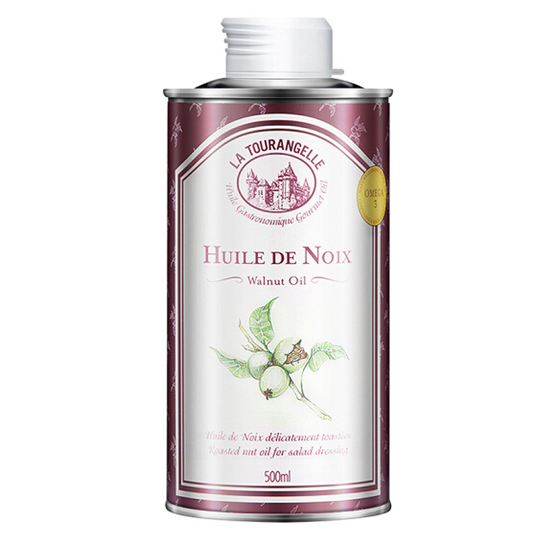 La Tourangelle拉杜蓝乔 婴幼儿烤核桃油 500ml/瓶