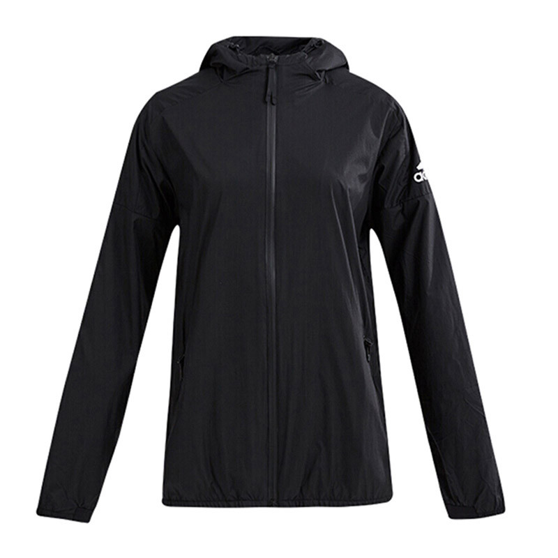 adidas阿迪达斯男子外套夹克2018新款梭织休闲运动服DV3314 L DV3314黑色