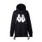 KAPPA/卡帕专柜女子运动服2018秋款针织卫衣LOGO外套|K0862MK59D L 黑色0862MK59D-990