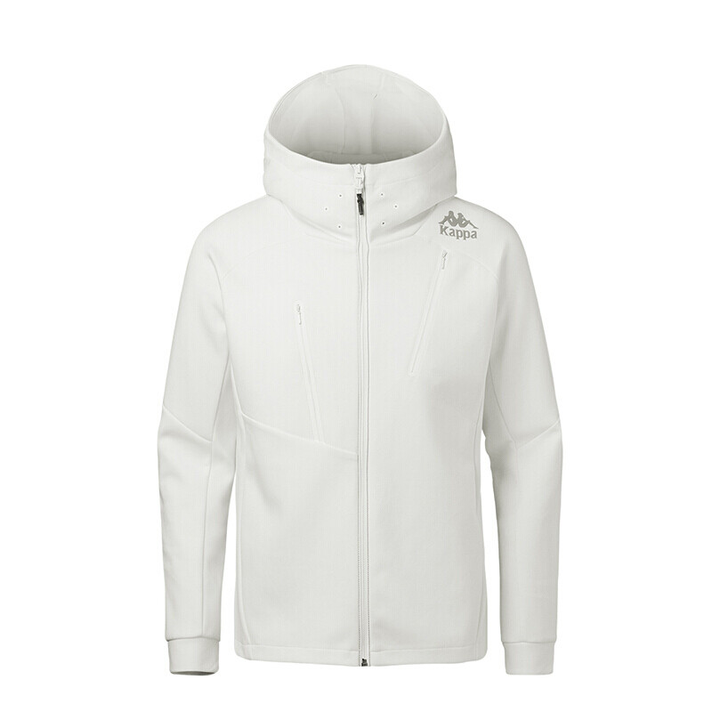Kappa卡帕男款运动帽衫卫衣运动外套休闲上衣K0752MK10D 2XL 韩国白-012
