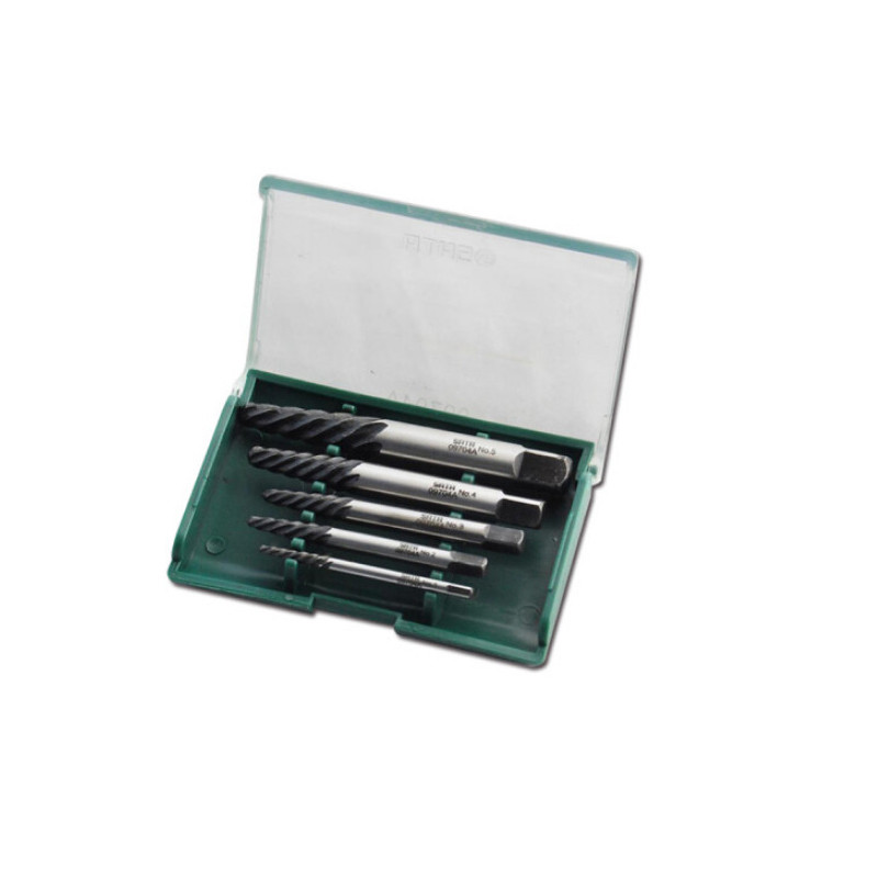 世达(SATA) 5件套粗牙断头螺丝取出器 09704A