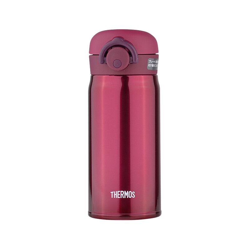 膳魔师（THERMOS） 进口轻量保冷保温杯不锈钢水杯JNR-350-WNR 350ML 红色
