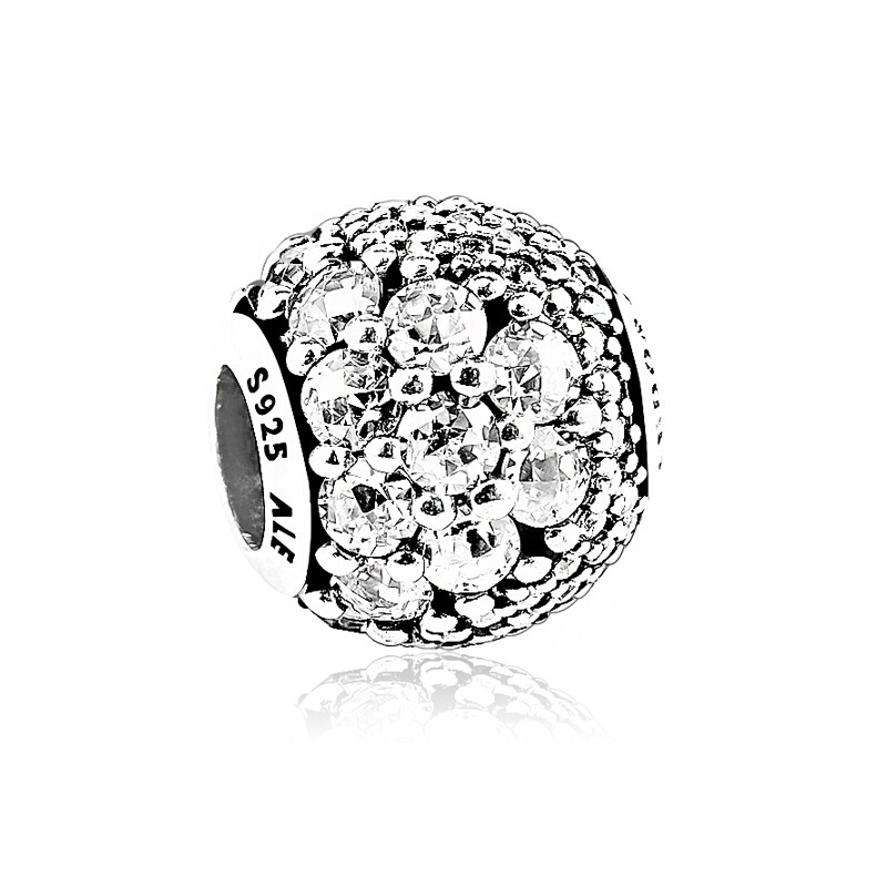 PANDORA潘多拉 魔法Pavé密镶 925银串饰-797032CZ 银色
