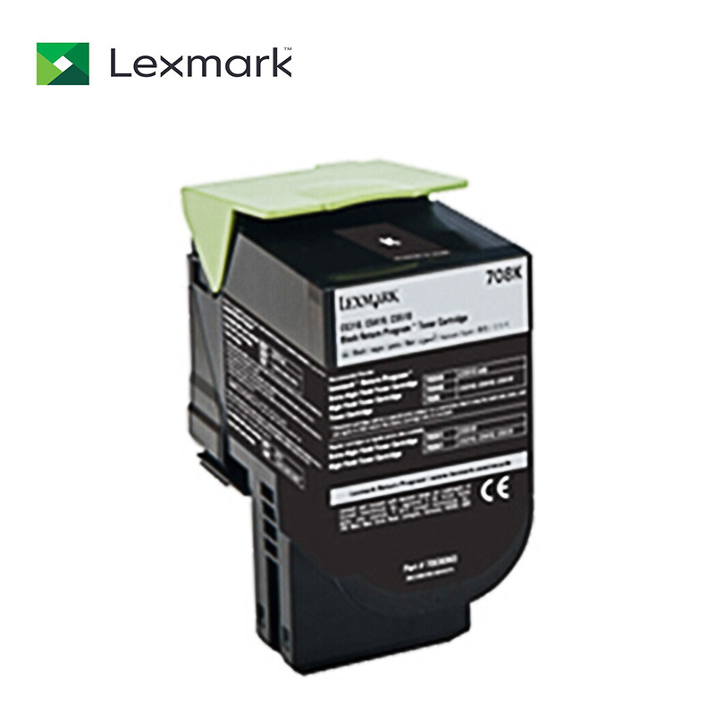 利盟(LEXMARK) SW 70C80碳粉盒适用利盟 lexmarkCS310/CS410/CS510 蓝色