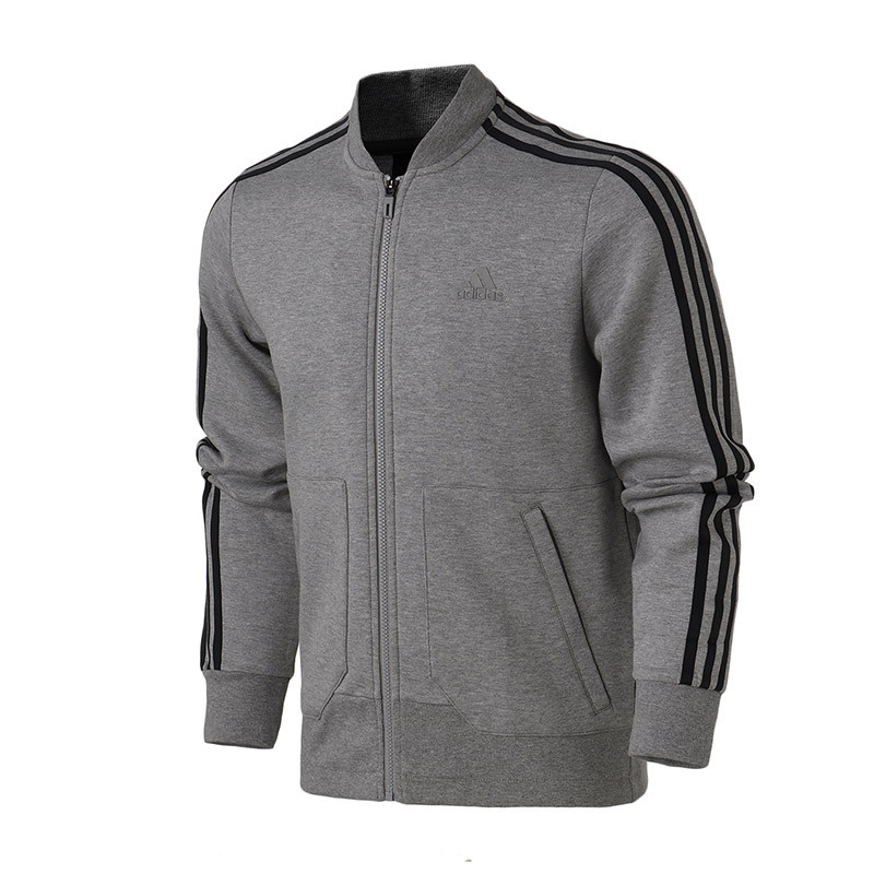 adidas阿迪达斯男子夹克外套休闲运动服DM5238 XXL DM5251灰色