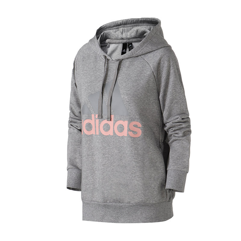 adidas阿迪达斯女子卫衣2018新款休闲运动服S97081 XXS CZ5729灰色