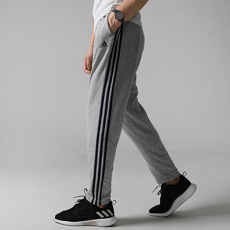 Adidas阿迪达斯男裤2018秋季新款运动休闲舒适透气耐磨长裤BK7448 XL BK7448