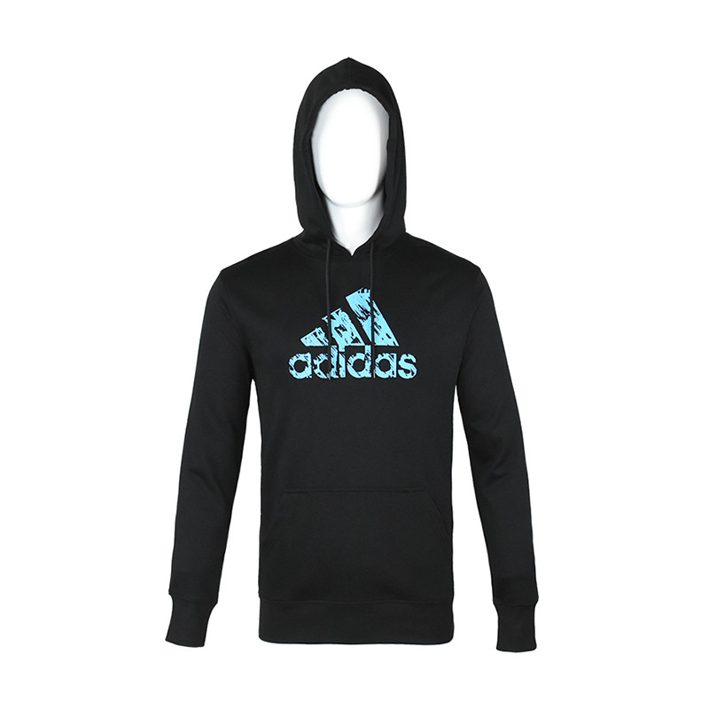 ADIDAS阿迪达斯男装连帽卫衣adiHG1-CBBU 2XL 黑色