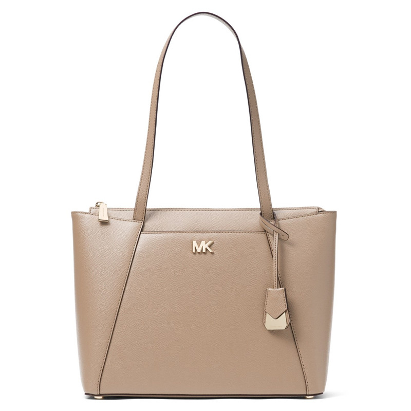 Michael Kors 迈克·科尔斯 Maddie 系列中号女士牛皮单肩包 MK女包 Truffle松露棕