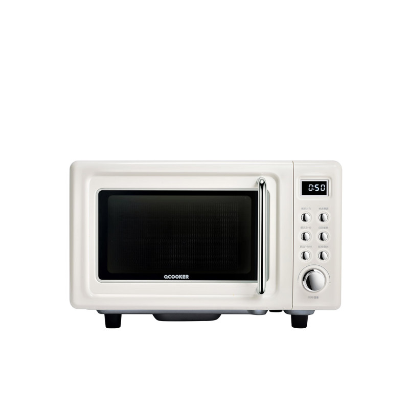 圈厨(QCOOKER) CR-WB01微波炉复古白