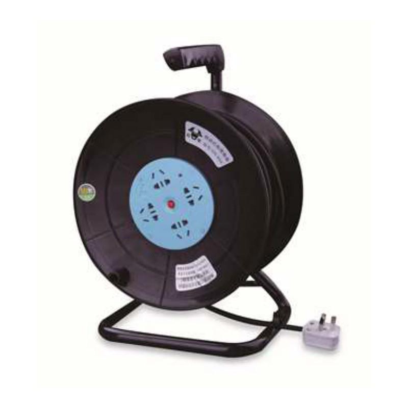 公牛 接线盘，10A 250V,1MM2外线50米 ，带过热保护GN-804，50米