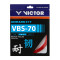 威克多Victor VBS-70羽毛球拍线 耐久型羽拍线 黑色