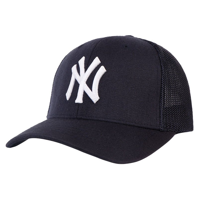 MLB棒球帽NY洋基队男女黑色遮阳帽可调节嘻哈帽鸭舌帽子32CP74711-50N(32CP74611-50N) 32CP74711-50N（57）