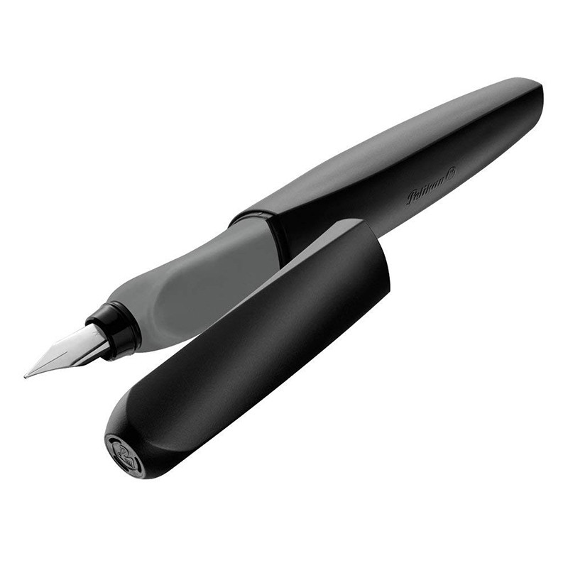 德国百利金 系列：PELIKAN P457 儿童练字笔 扭转钢笔 M （m尖0.6-0.7 ） 黑色