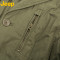 JEEP/吉普男士美式休闲修身版间棉外套棉服 JW15WJ231 54 卡其色R4