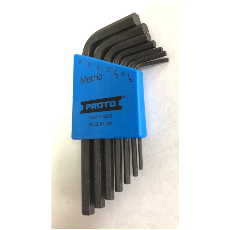 PROTO 7件套公制内六角扳手组套