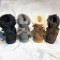 ARSN UGG2018年冬季新款单丝带轻便舒适保暖皮毛一体雪地靴女鞋棉鞋 38码 灰色