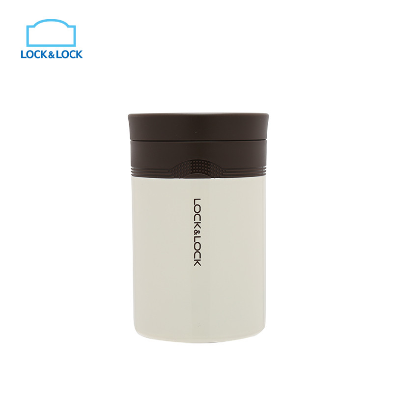 乐扣乐扣（lock&lock）海浪焖烧罐 LHC8024WHT（500ml）白色