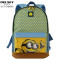 法国大使牌（Delsey）小黄人Minions 学院风 双肩背书包电脑包大眼萌14寸 蓝色
