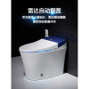 全自动翻盖智能马桶一体式脚感应即热无水箱多功能家用冲洗坐便器 新款土豪B款(脚触翻盖)+显示屏 350mm