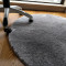 客厅书房茶几毯电脑椅垫圆形篮地毯瑜伽健身毯卧室床边地毯_4 100*100cm圆形 粉色