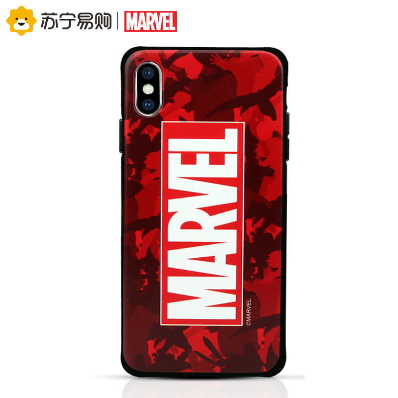 Marvel iphoneXS MAX 6.5 保护壳 幻彩系列-红